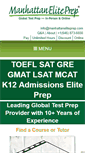 Mobile Screenshot of manhattaneliteprep.com