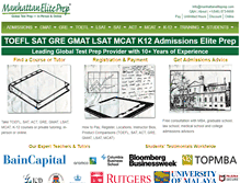 Tablet Screenshot of manhattaneliteprep.com